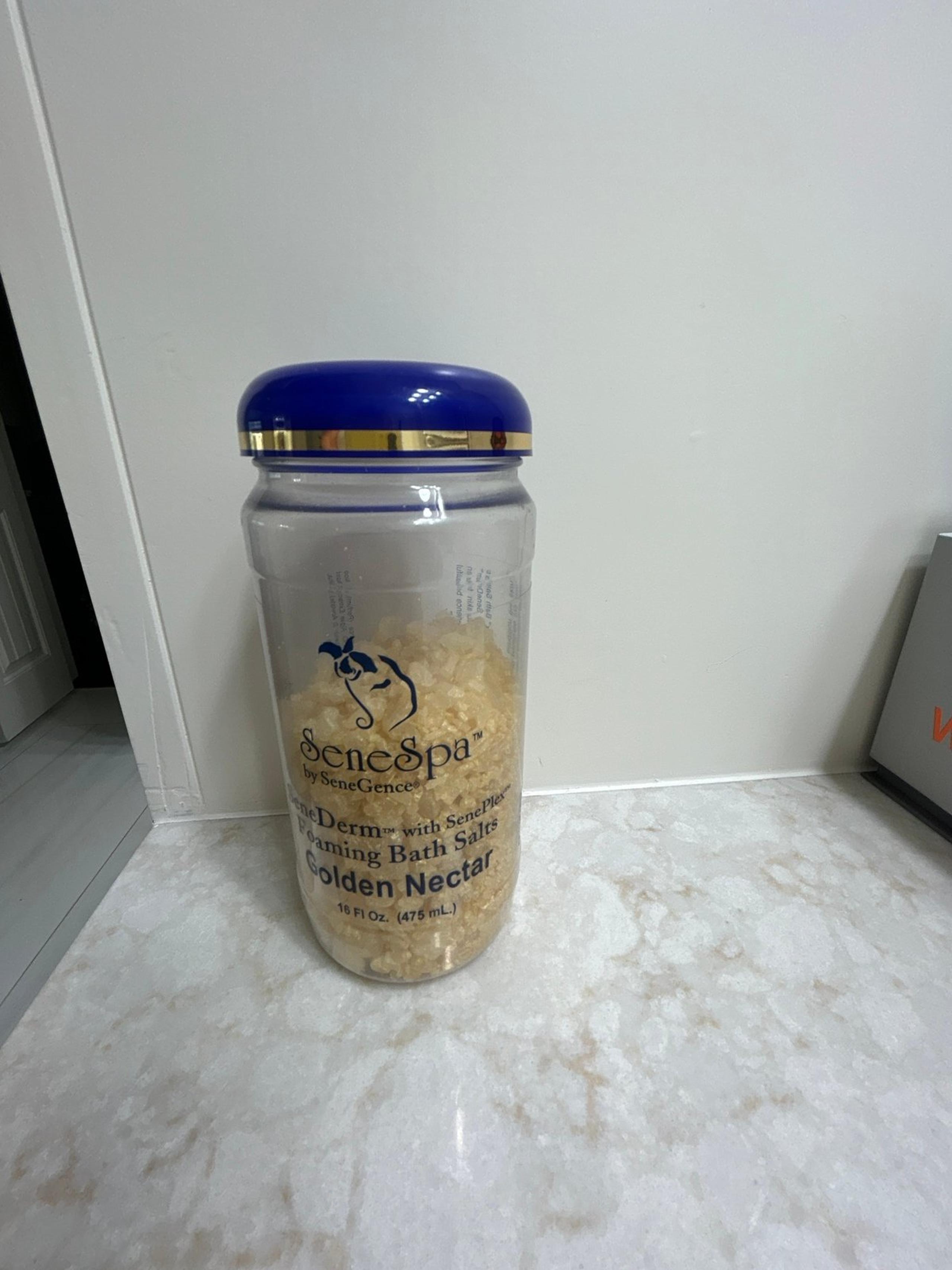 Senegence senederm foaming bath salts