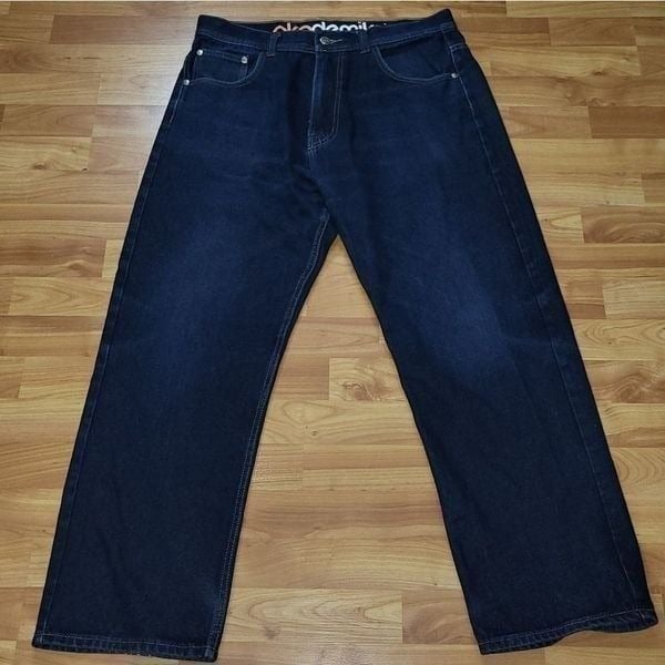 Vintage Y2k Baggy Akademiks Jeans size 34x32