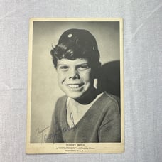 Tommy Butch Bond Signed 5 x 7 Black and White Promo Photo Columbia Pictures