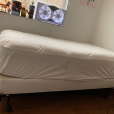 Mattress with spring box/ base and cover