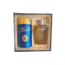 Vintage Tussy Midnight Gift Set Cologne & Body Powder 100% FULL USA Collectible