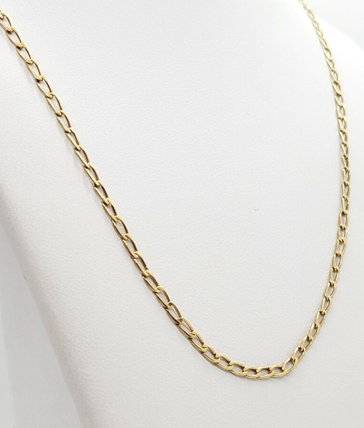 18K Yellow Gold Chain 24 Inch