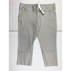 NWT Contemporary Edge Women’s 12 (36x22) Capri Light Khaki Pants Career (89)