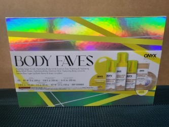 Onyx Body Faves 7 Pc Set Sandalwood Vanilla