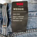 Levi's Wedgie Jeans Womens Size 28x27 Blue High Rise Tapered Leg Premium NEW