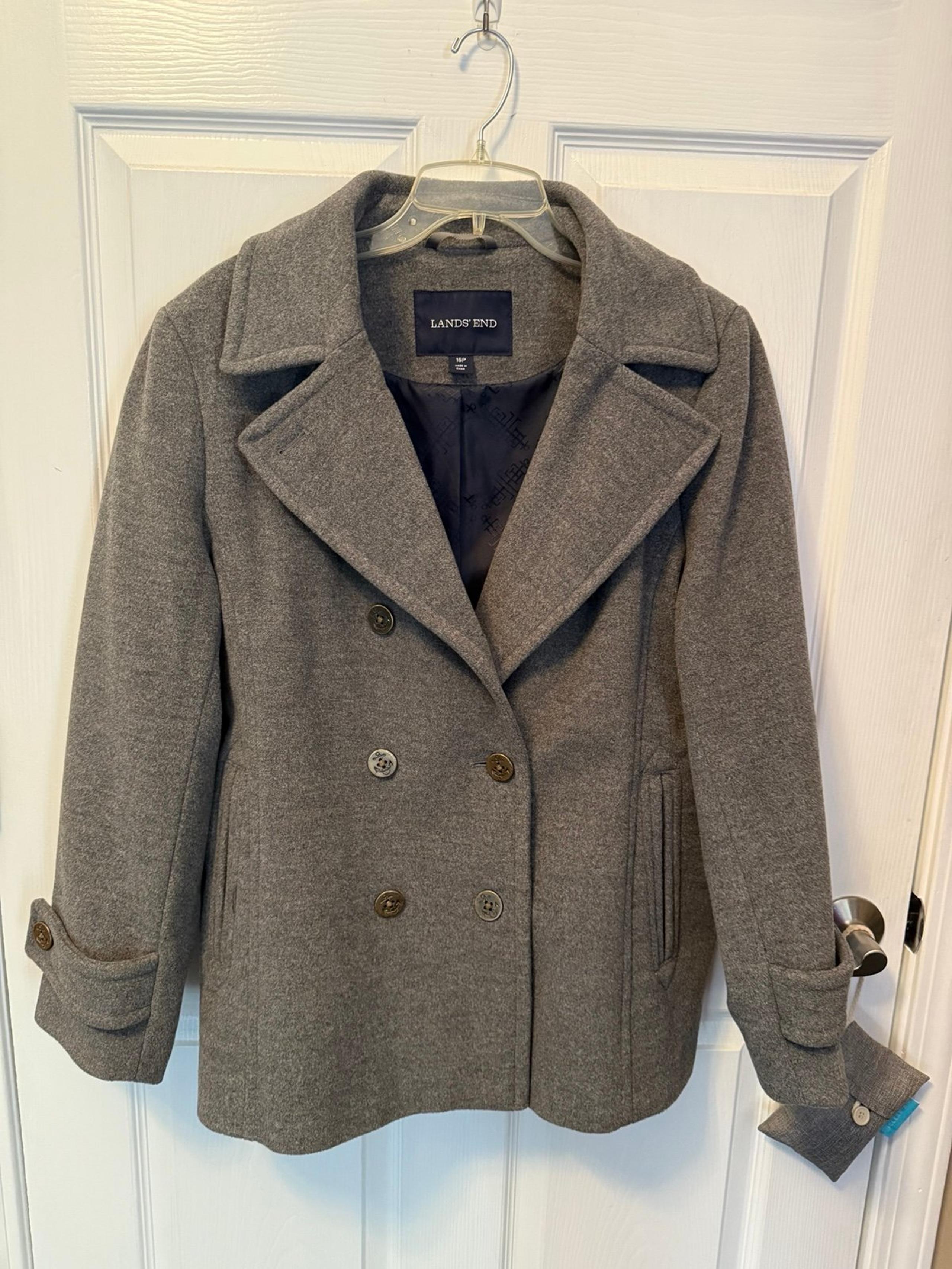 Lands End Peacoat