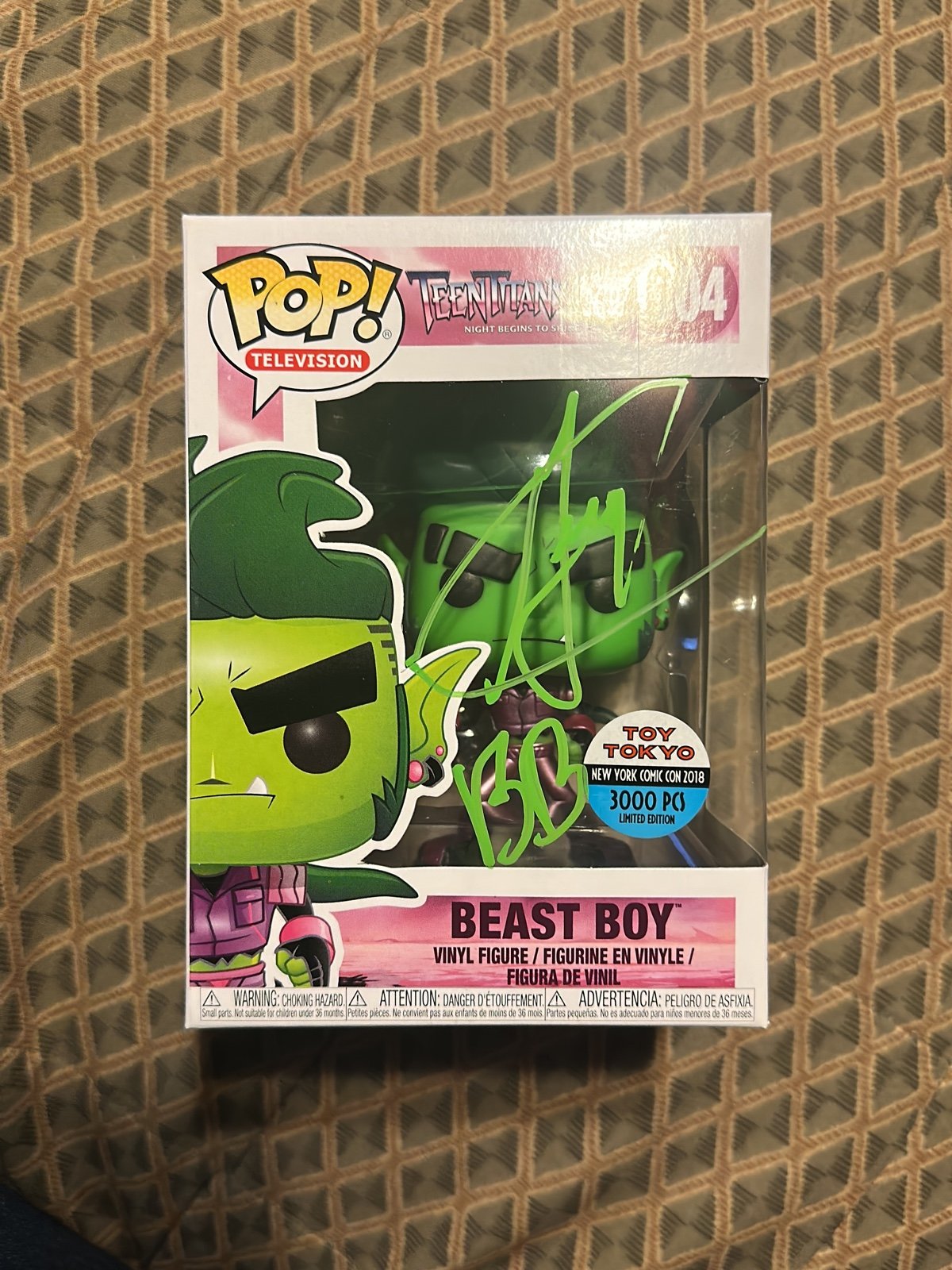 beast boy signed