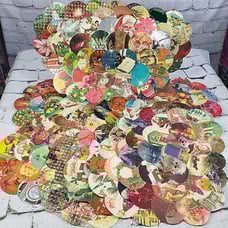 Vintage 60s Greeting Card Placemats Christmas Crafts Laminated Collage Lot Of 10