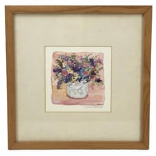 Dawna Barton Floral Still Life Watercolor Print