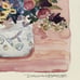 Dawna Barton Floral Still Life Watercolor Print