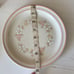 Vintage Hearthside Chantilly Fleur de Bois Salad/Dessert Plates, Set of 4