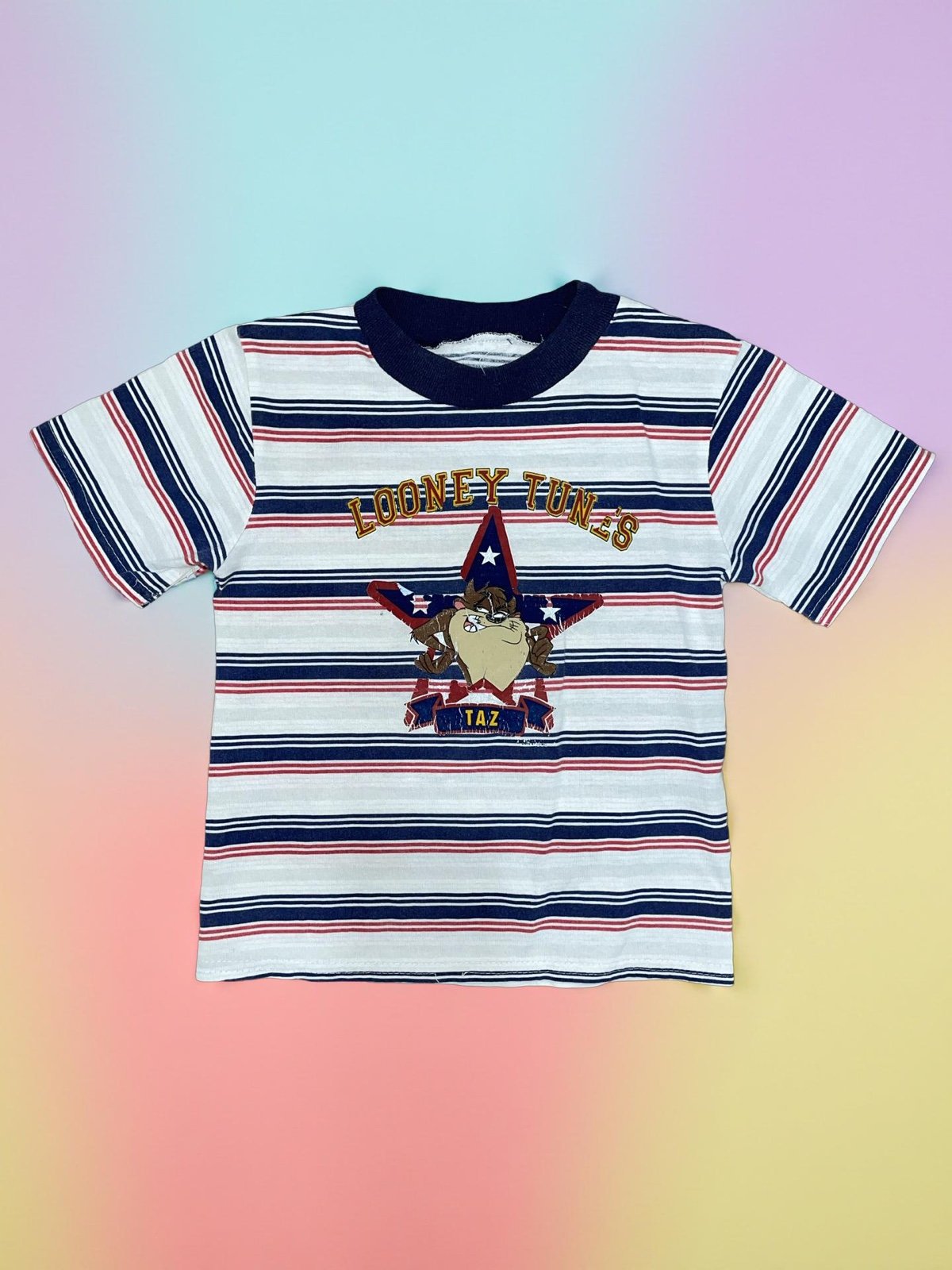 Vintage 90s Looney Tunes Taz Distressed T-Shirt
