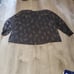 Vince Womens Blouse Plus XXXL Wisteria Print Satin Silk Popover Long Sleeve NWT