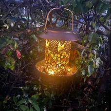 Bird Feeders for Outdoors Hummingbird Solar Lanterns Outdoor Waterproof Hanging