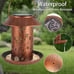 Bird Feeders for Outdoors Hummingbird Solar Lanterns Outdoor Waterproof Hanging