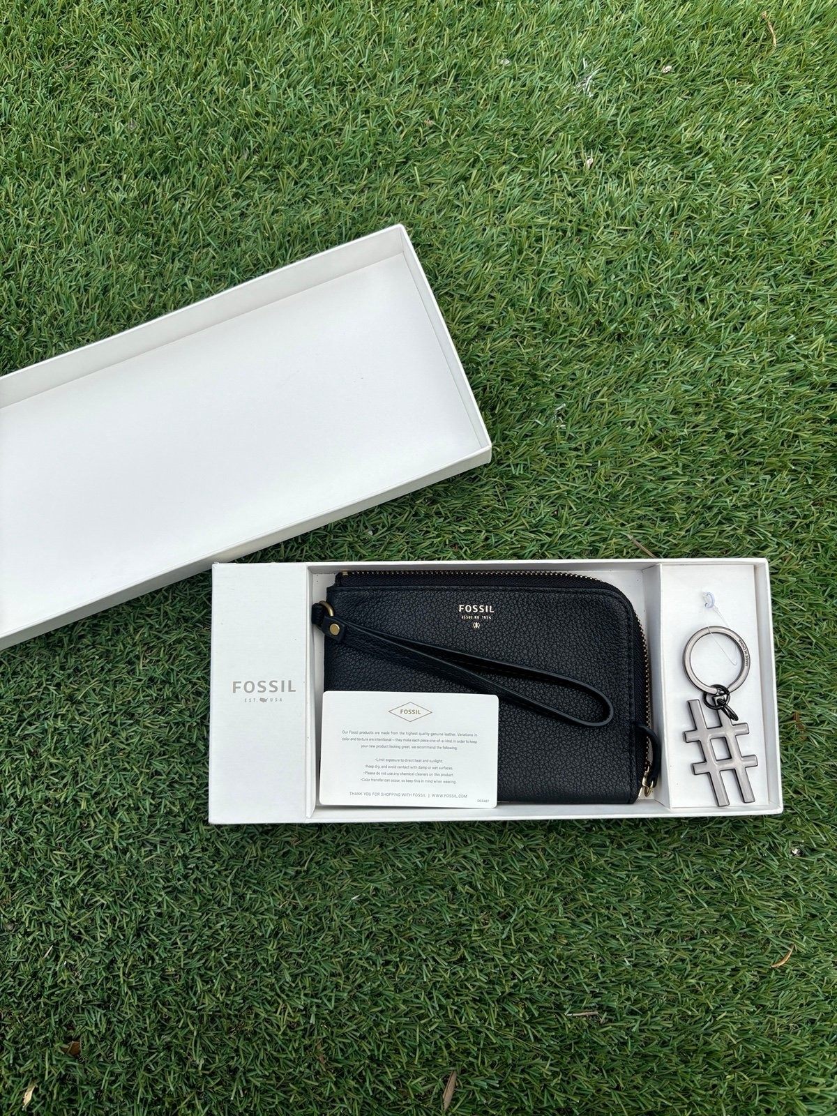 Fossil Boxed Wristlet & Keychain