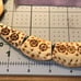 Vintage African Oxbone Necklace&Earrings