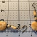 Vintage African Oxbone Necklace&Earrings