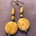 Vintage African Oxbone Necklace&Earrings