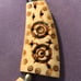 Vintage African Oxbone Necklace&Earrings