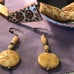 Vintage African Oxbone Necklace&Earrings