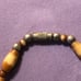 Vintage African Oxbone Necklace&Earrings