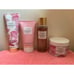 Victoria's Secret new Pomegranate & Lotus Body Care Set: Scrub, Wash, Lotion