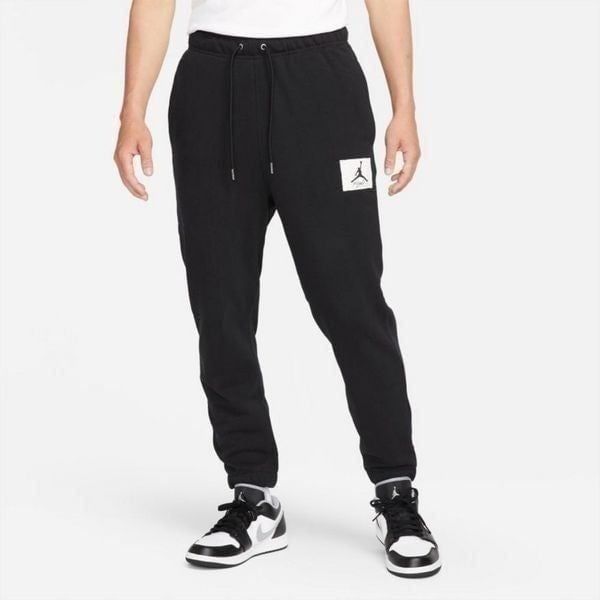 Nike Air Jordan Essentials Fleece Pants Joggers Men's L Black DA9812-010 1 2 4