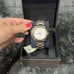 Fossil Heritage Automatic Silver Dial Two-Tone Unisex Watch ME3227