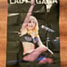 Lady Gaga “Paws Up” Official Poster 34” x 22” RARE!! (only one available)