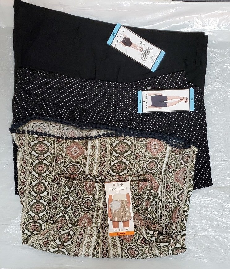Women's Shorts Bundle, Size XXL/3X