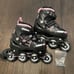 Hikole inline skates adjustable blades with light-up wheels indoor outdoor youth