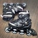 Hikole inline skates adjustable blades with light-up wheels indoor outdoor youth