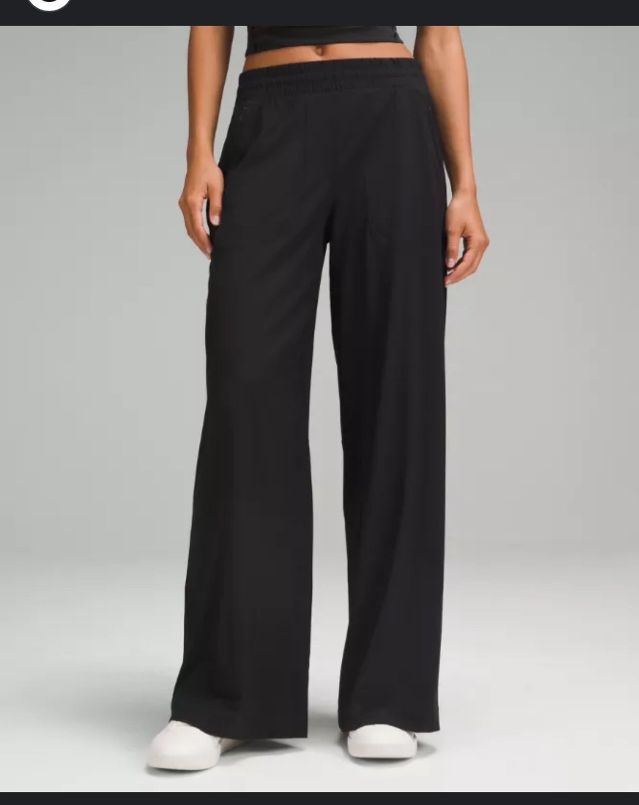 Lululemon Women's Straight Leg Pants Black Sz 10. *9