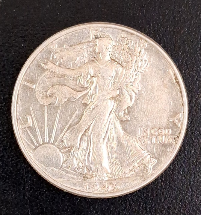 1943 Walking Liberty Half Dollar