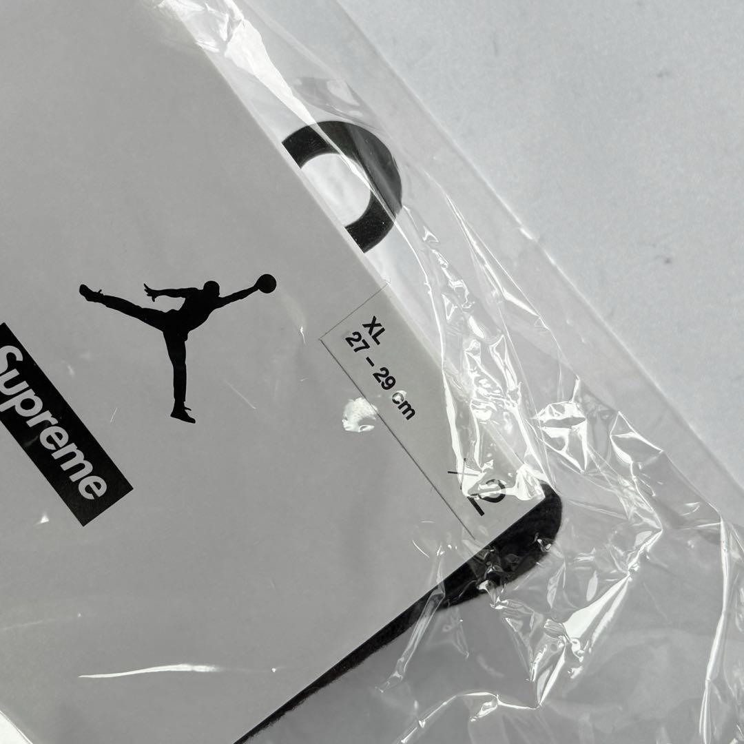 Supreme®/Jordan® Crew Socks White 27-29cm XL - Socks
