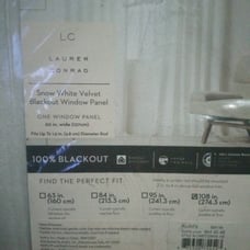 Lauren Conrad 100%Blackout curtains