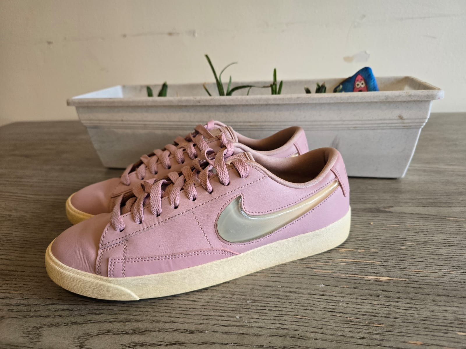 Nike Blazer Low LX Jelly Swoosh Women's Pink Shoes Size 9.5