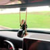 Faceless Male Man Swing Cute Anime Accessories for Car Interior Ornaments