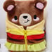 Claire's Hoodie bear Lock Diary, makeup bag/pencil case and Jewelry case bundle