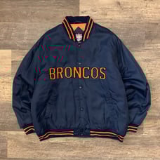 Vintage 2000s Denver Broncos Spellout Jacket Men’s Size XL
