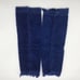 Vintage 100% Cotton Hand Towels Blue Gold Embroidery Retro Linen Set of 2 Towels