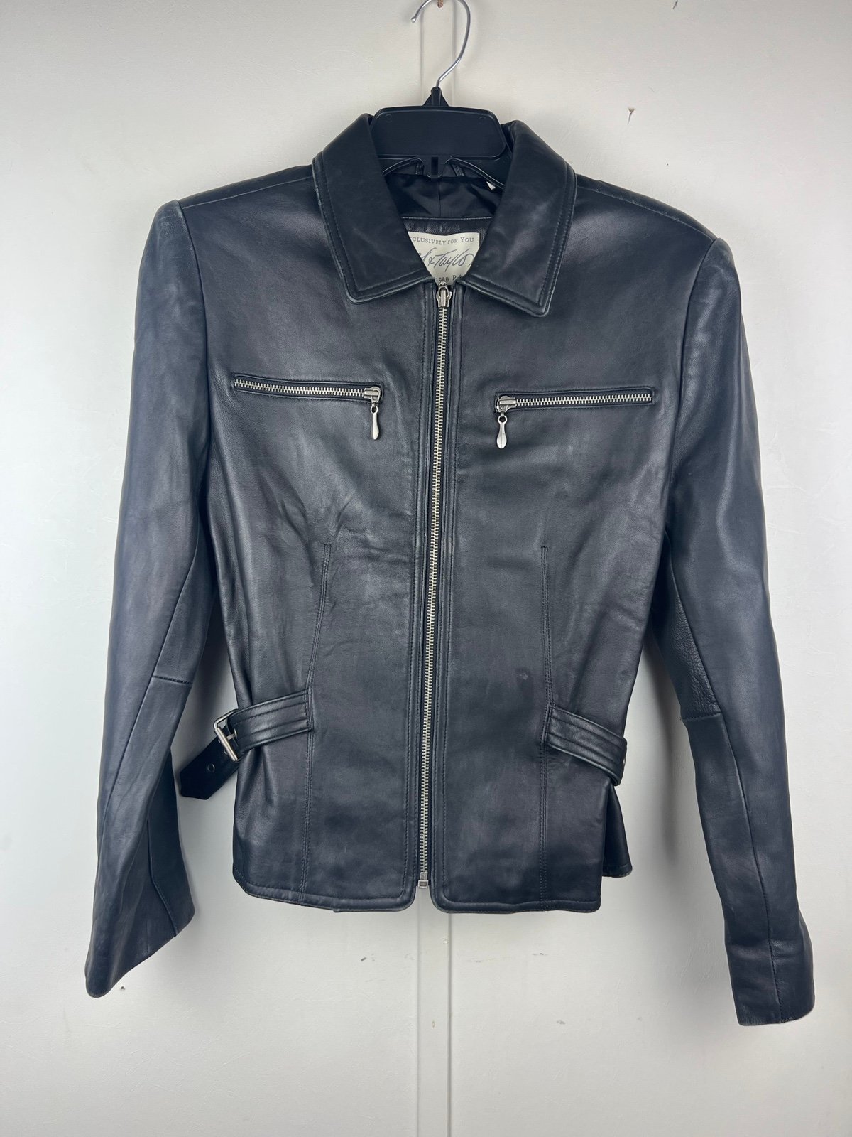 Lord and Taylor 100% leather jacket