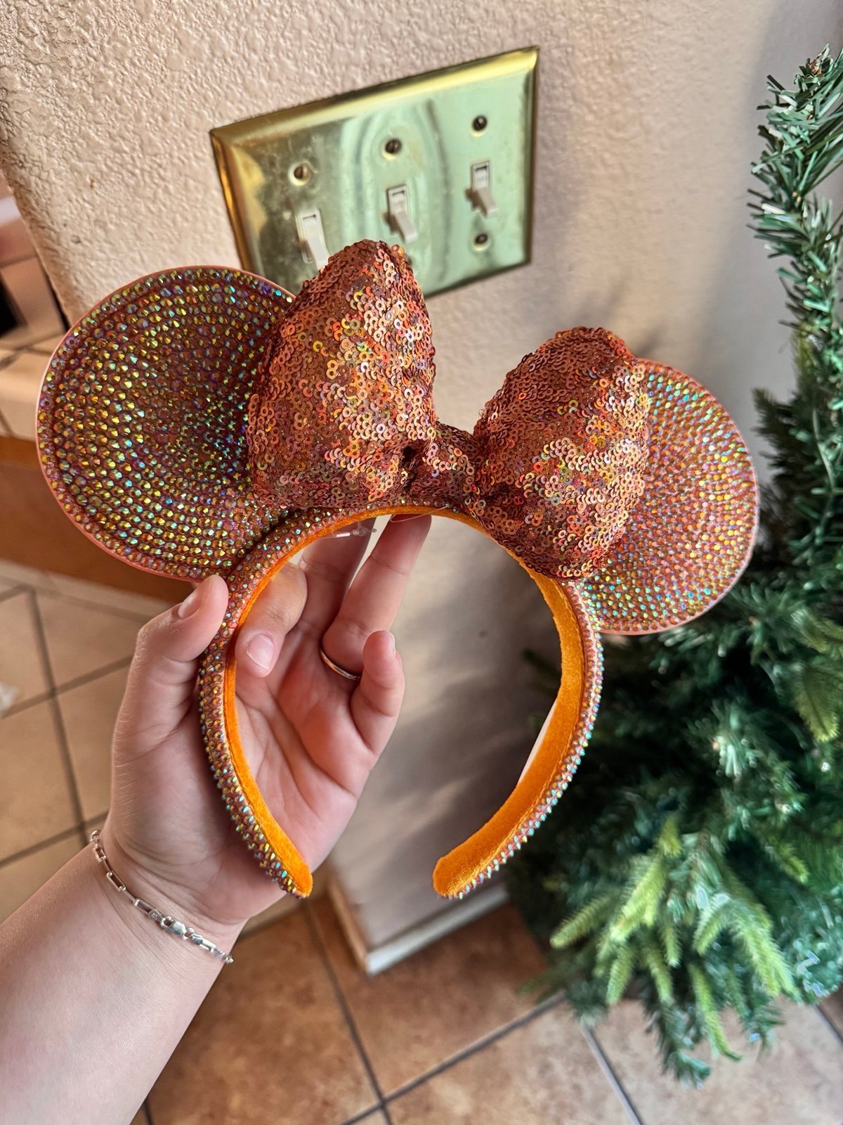 Disney parks peach punch ears