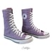 Converse 2005 XHI RARE Vintage Purple Pink 13 Eye Canvas Calf High Top Sneaker 7
