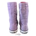 Converse 2005 XHI RARE Vintage Purple Pink 13 Eye Canvas Calf High Top Sneaker 7