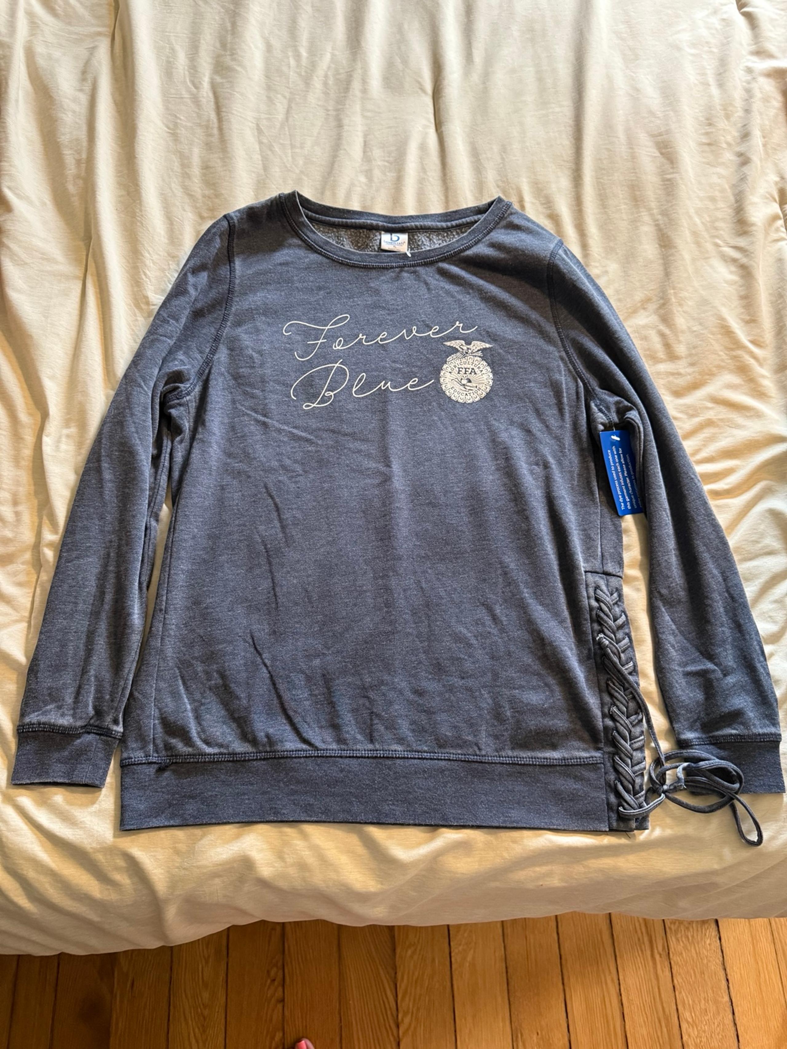FFA Boxercraft Blue Heather Long Sleeve Shirt