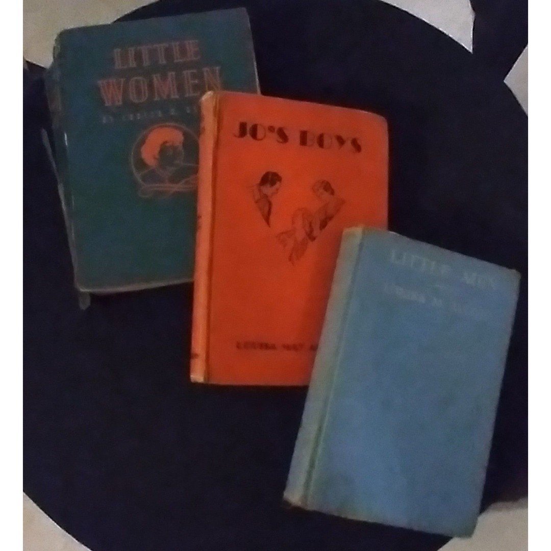 3 Vintage Hard Cover Books by Louisa M. Alcott
