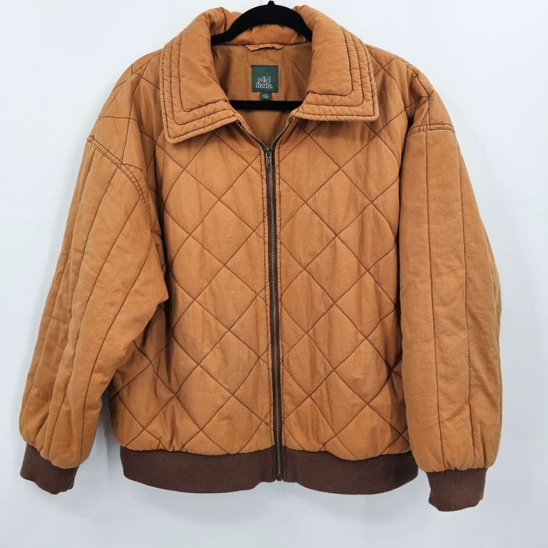 Wild fable Woman’s Quilted Oversized Jacket Size M