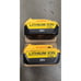 2 Pack For DeWalt 20V MAX 6.5Ah 130Wh DCB206 Lithium-Ion Battery Yellow